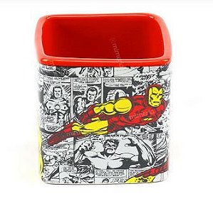 Caneca 300ml Cubo Iron Man - Zona