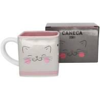 Caneca 300ml Cubo Meow Power - Zona