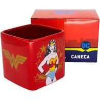 Caneca 300ml Cubo Mulher Maravilha - Zona