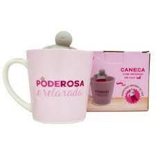 Caneca 350ml C/infusor Cha Poderosa - Zona