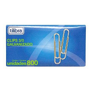 Clips 3/0 C/800 Galvanizado - Tilibra