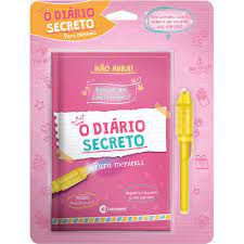 Diario Secreto C/caneta Magica Rosa - Culturama