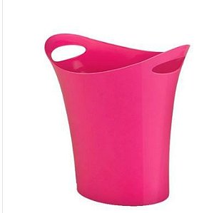 Cesto De Lixo Reciclavel 12,5l Rosa - Waleu