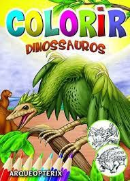 Colorir Animada - Dinossauros