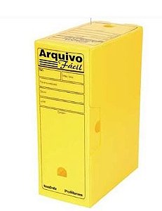Arquivo Morto Pratico Multionda Amarelo - Alaplast