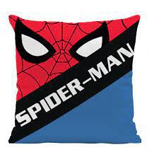 Almofada 40x40cm Fibra Veludo Spider Man Ver- Zona