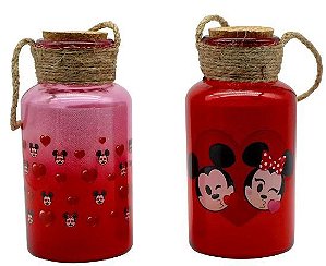 Kit C/2 Luminarias Mickey E Minnie Emoji - Zona