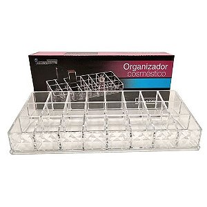 Organizador Acrilico 9x24cm Maquiagem - Interponte