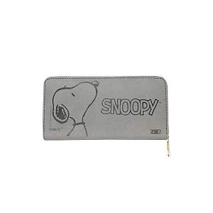 Carteira 19x9cm C/relevo Smile Snoopy - Zona