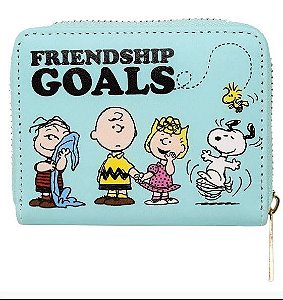 Carteira 11,5x9,5cm Friendship Goals - Zona