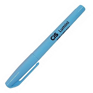 Caneta Marca Texto Lumini Neon Azul - Cis