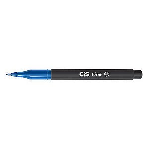 Marcador Permanente Fine Markee Azul - Cis