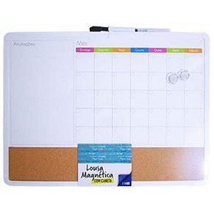 Planner Mensal Magnetico C/caneta - Imporiente