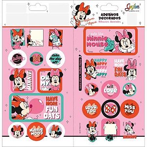 Adesivo Decorado Duplo Minnie - Tilibra