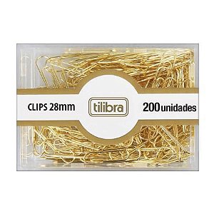 Binder 28mm Dourado - Unidade - Tilibra