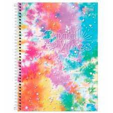 Caderno Esp Univ Cd 10m 160f Energy Color -jandaia