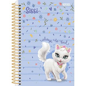 Caderno Esp Cd 1/4 80f Sissi - Sd