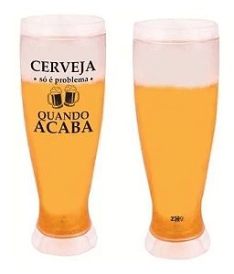 Copo Chopptulipa 450ml Cerveja Quando Acaba - Zona