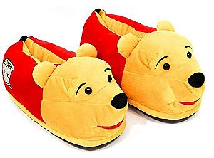 Pantufa Unissex Tam P 33/35 Pooh - Zona