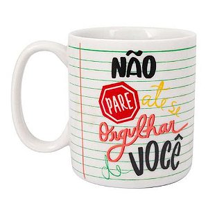 Caneca Cilindrica Love Canecas Orgulho - Uatt