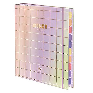 Caderno Fichario Argolado Milky Gold - Dac