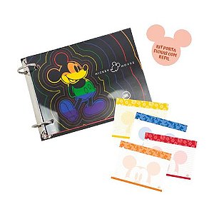 Caderno Fichario 80f Mini Mickey - Dac