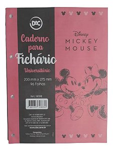 Refil Fichario 96f Mickey Mouse - Dac