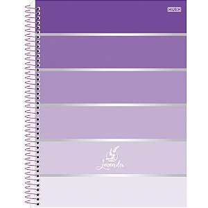 Caderno Esp Univ Cd 10m 160f Hello Lavender - Sd