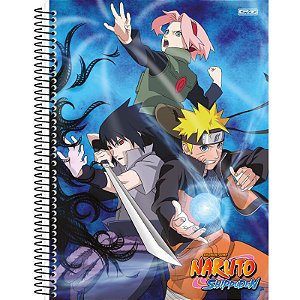 Caderno Esp Univ Cd 10m 160f Naruto - Sd