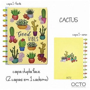 Caderno Octo Grande Cactus - Octo