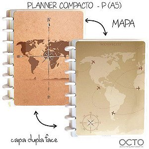 Planner A5 Compacto Mapa - Octo