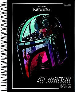 Caderno Esp Univ Cd 01m 80f Mandalorian - Jandaia