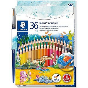 Lapis Cor C/36 Aquarelavel Noris - Staedtler