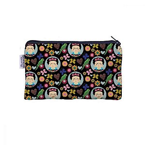 Necessaire Flat P Happy Frida - Me Encanta