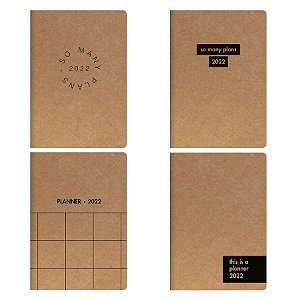 Agenda Gramp M7 Planner Kraft - Tilibra