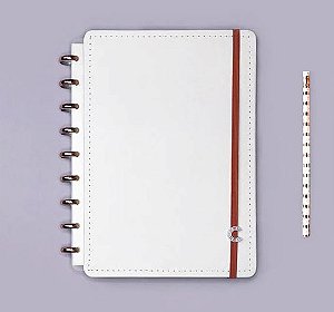 Caderno Inteligente Medio All White - Cadintel