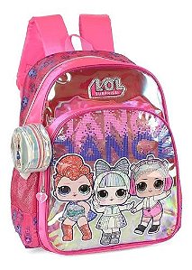 Mochila Costas Lol Rosa - Luxcel