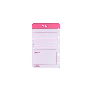 Refil Unico To Do List - Caderno Inteligente