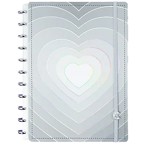 Caderno G Grey Love - Caderno Inteligente
