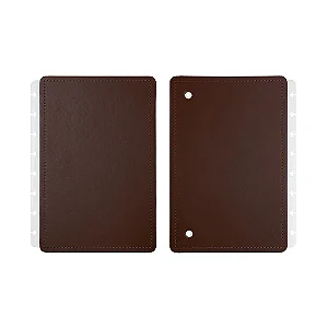 Capa E Contra A5 Espresso - Caderno Inteligente