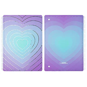 Capa E Contra G Silver Love - Caderno Inteligente
