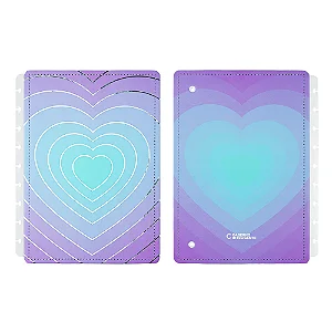Capa E Contra M Silver Love - Caderno Inteligente
