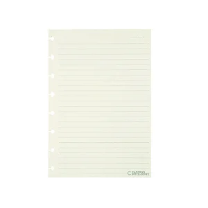 Refil A5 Pautado 90g Off White-caderno Inteligente