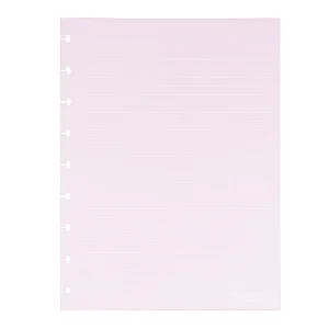 Refil M Pautado 90g 50f Rosa - Caderno Inteligente