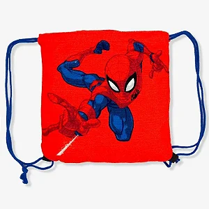 Toalha Praia 2 Em 1 Mochila Spider Man - Zona