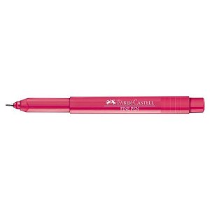 Caneta Fine Pen 0,4 Rosa - Faber Castell