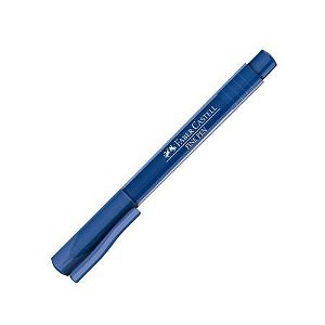 Caneta Fine Pen 0,4 Azul Escuro - Faber Castell