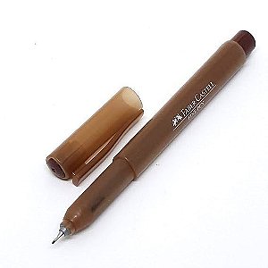 Caneta Fine Pen 0,4 Chocolate Quente - Faber