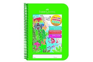 Caderno Criativo 96f Verde - Faber Castell