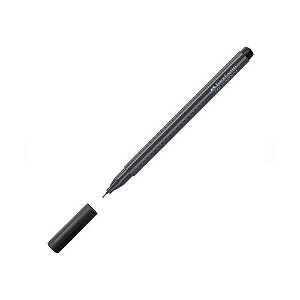 Caneta Grip Ponta Ultra Fina Preto - Faber